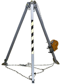 礦井救援過(guò)程中救援三腳架如何使用